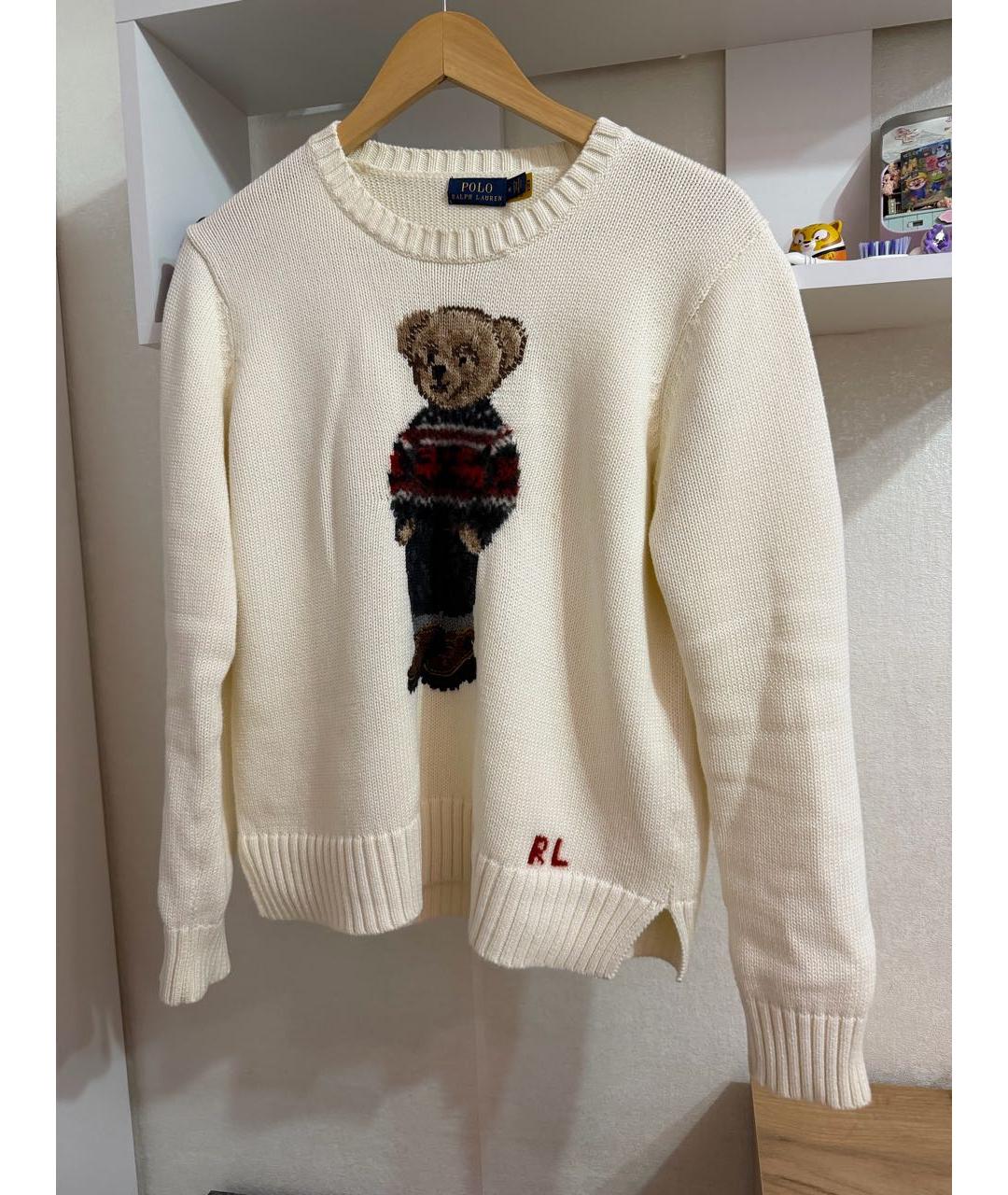POLO RALPH LAUREN Хлопковый джемпер / свитер, фото 5