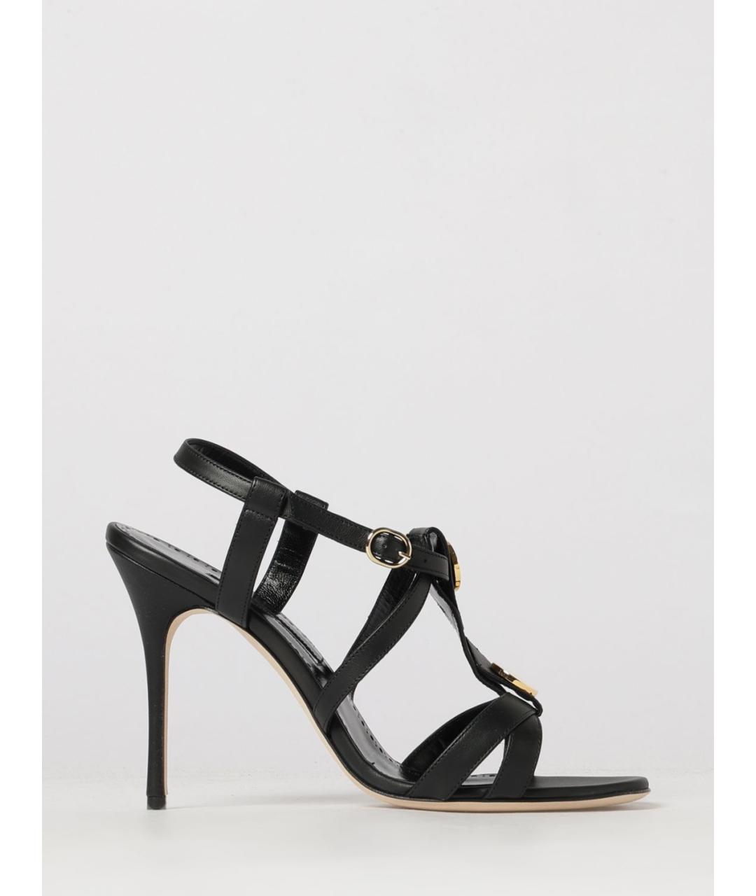 MANOLO BLAHNIK Черные ботинки, фото 5
