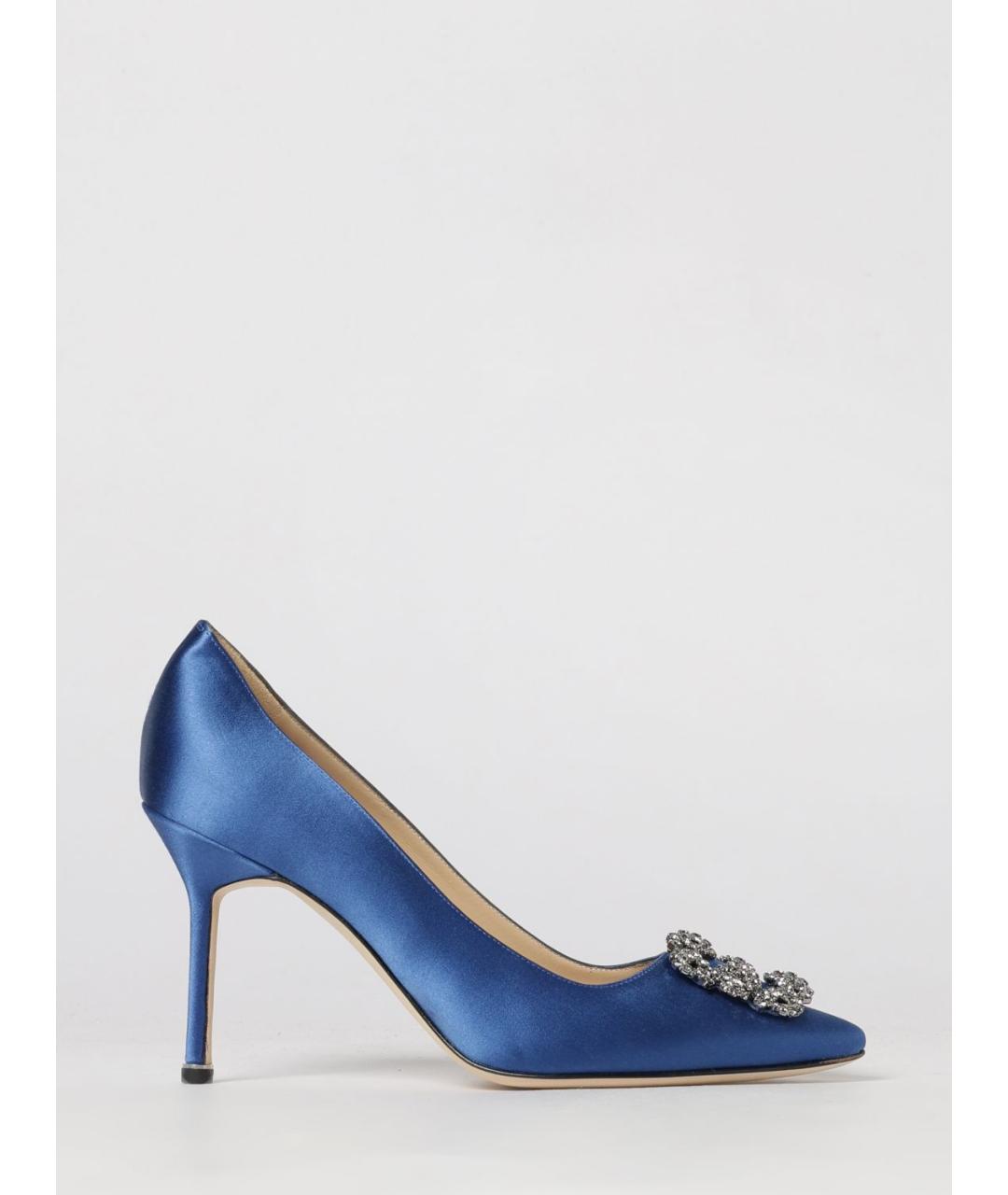 MANOLO BLAHNIK Синие туфли, фото 5