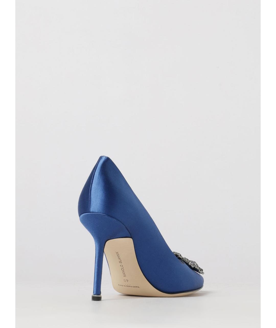 MANOLO BLAHNIK Синие туфли, фото 3