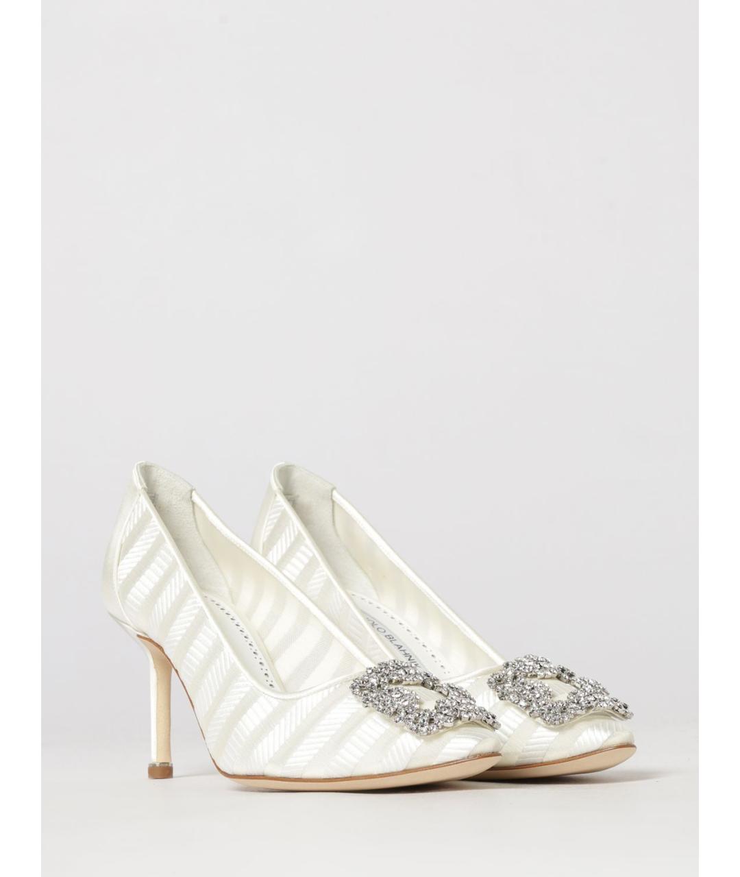 MANOLO BLAHNIK Бежевые туфли, фото 2