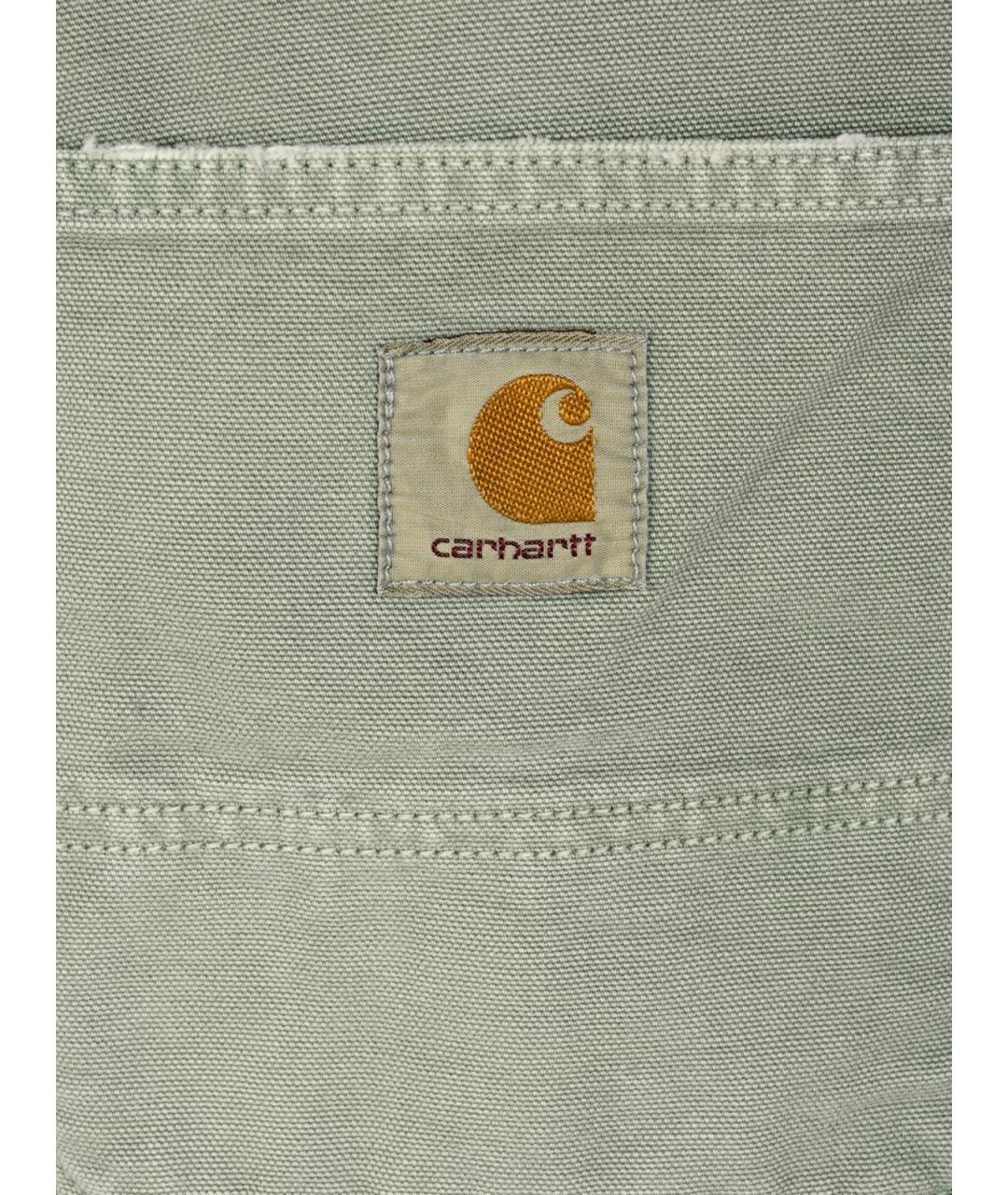 CARHARTT WIP Зеленые хлопковые шорты, фото 3