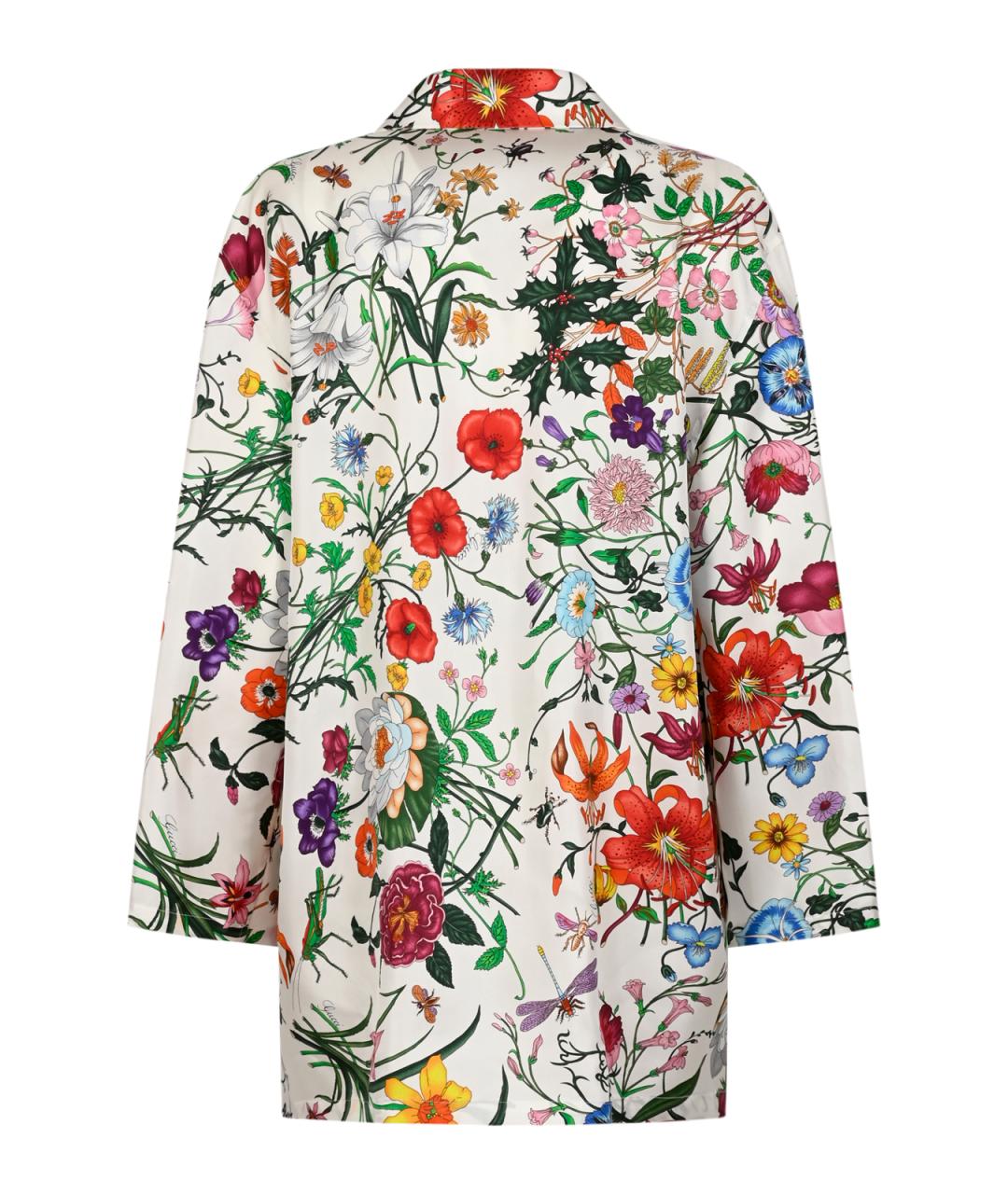 GUCCI Мульти шелковая рубашка, фото 2