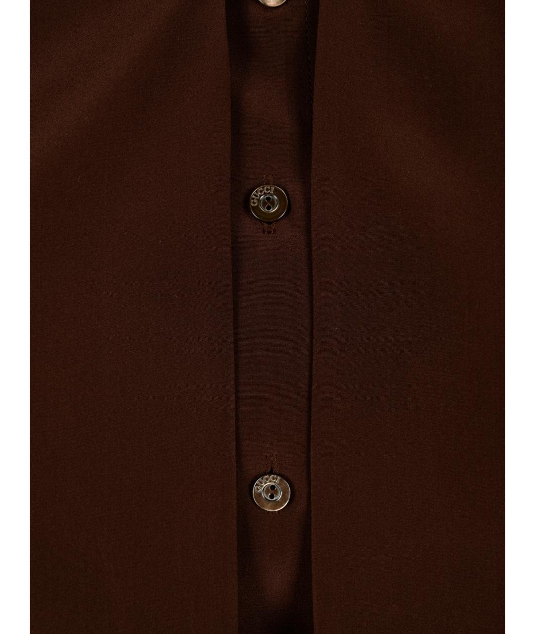 GUCCI Мульти шелковое повседневное платье, фото 3