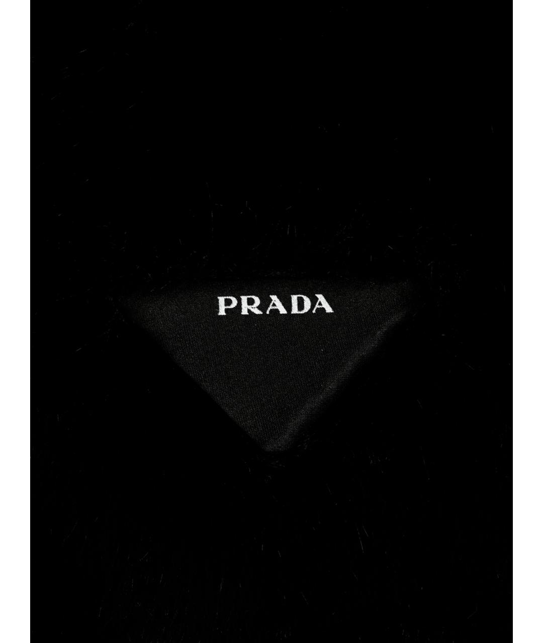 PRADA Черное пальто, фото 3