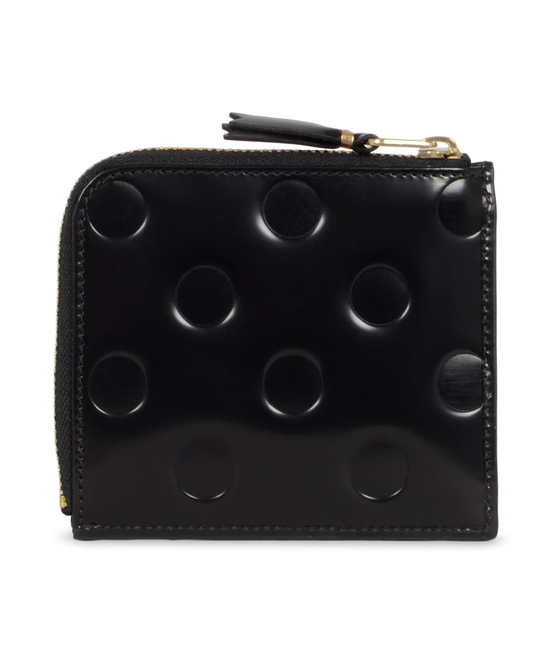 COMME DES GARÇONS WALLET Черный кожаный кошелек, фото 3