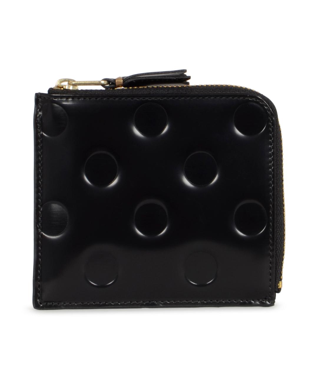COMME DES GARÇONS WALLET Черный кожаный кошелек, фото 1