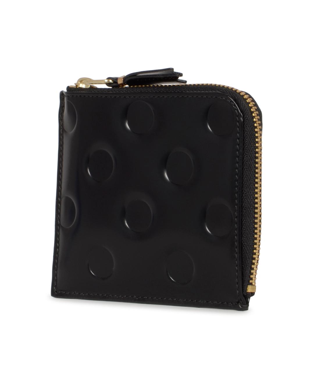 COMME DES GARÇONS WALLET Черный кожаный кошелек, фото 2