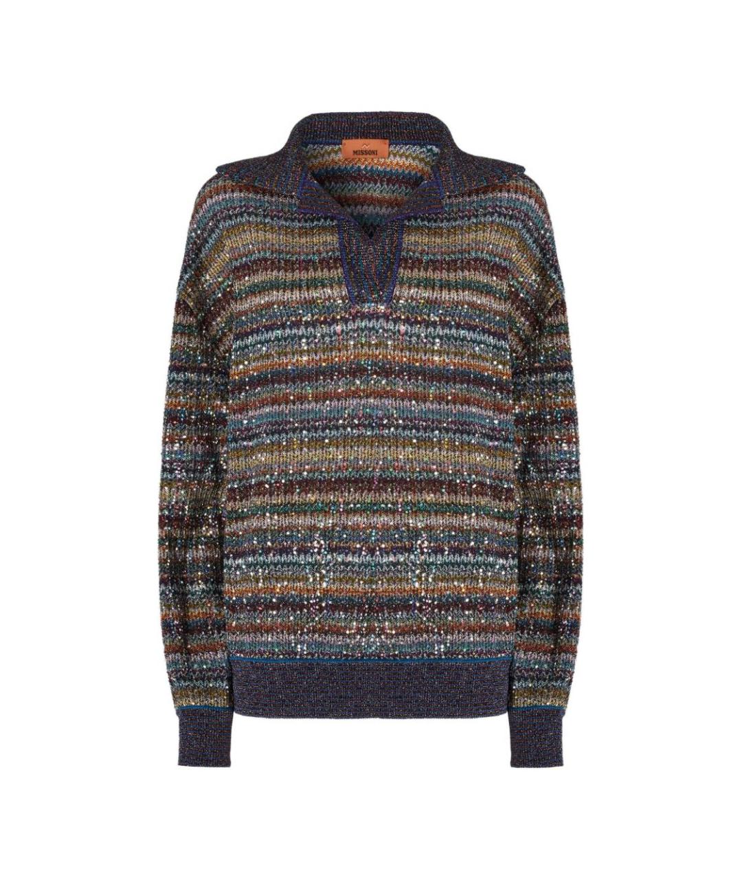 MISSONI Мульти вискозный джемпер / свитер, фото 1