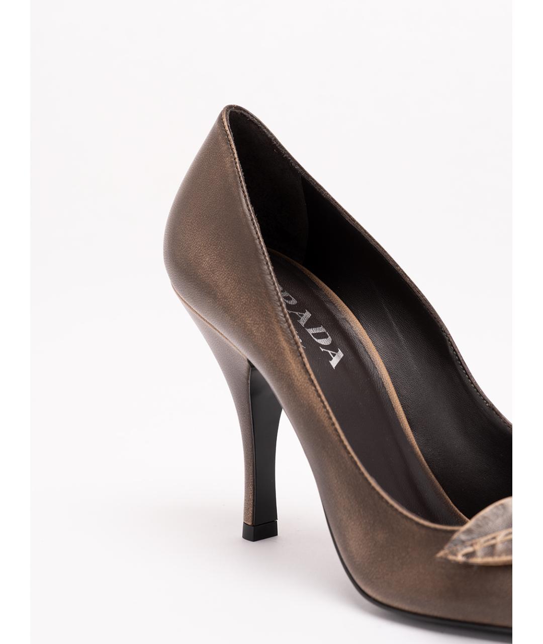 PRADA Кожаные туфли, фото 6