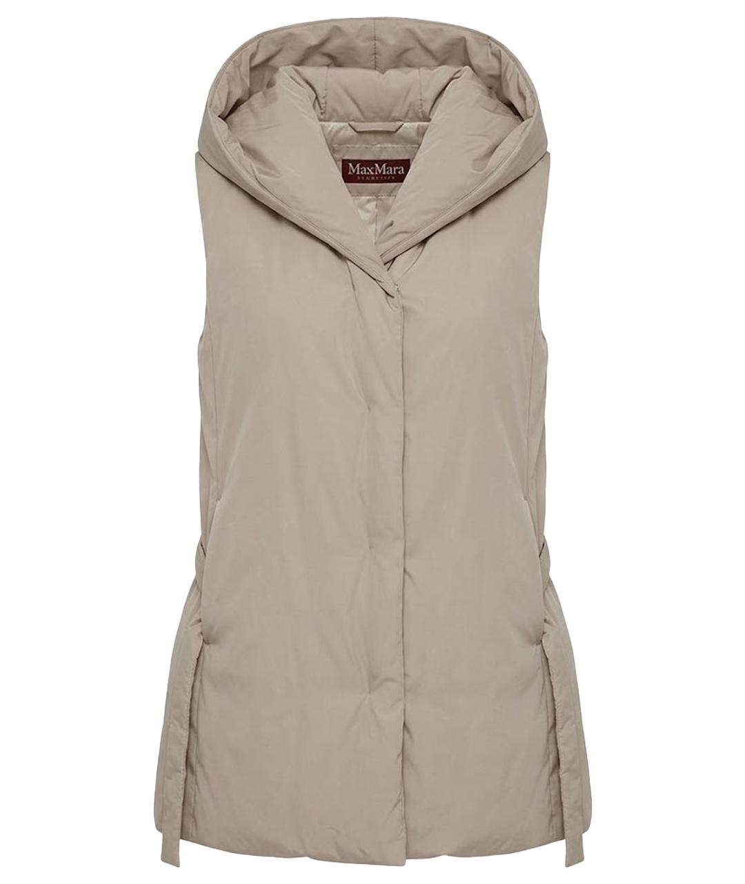 MAX MARA STUDIO Бежевый жилет, фото 1
