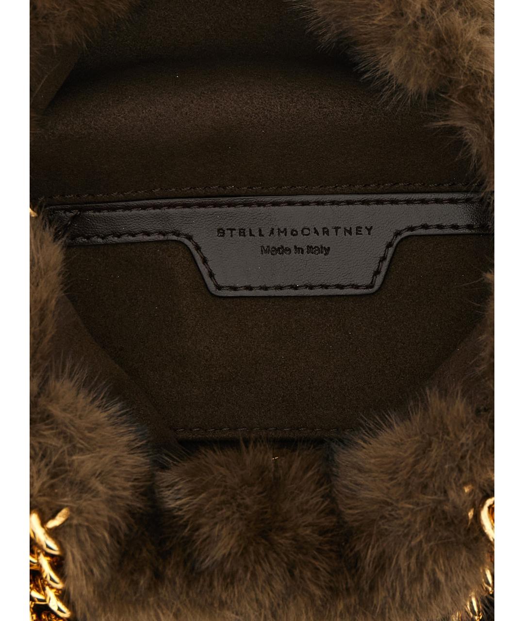 STELLA MCCARTNEY Коричневая сумка тоут, фото 4