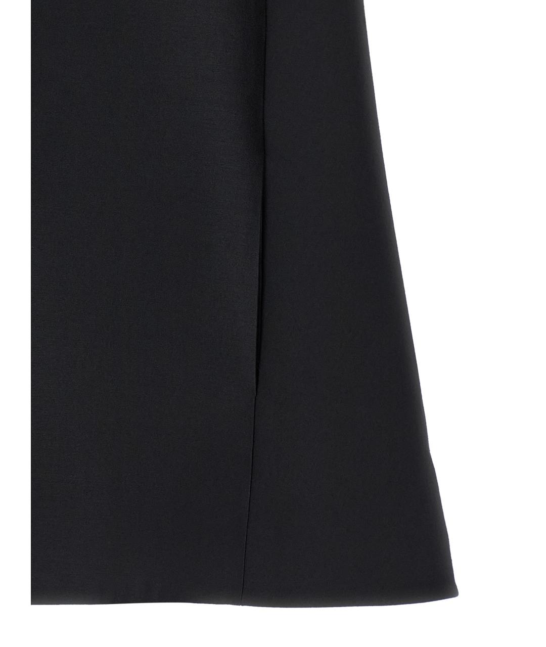 BALENCIAGA Черное шерстяное повседневное платье, фото 4