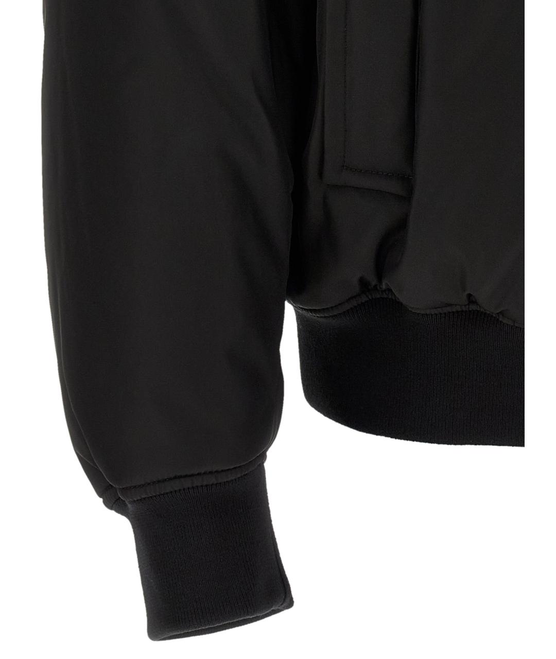 BALENCIAGA Черная полиамидовая куртка, фото 4