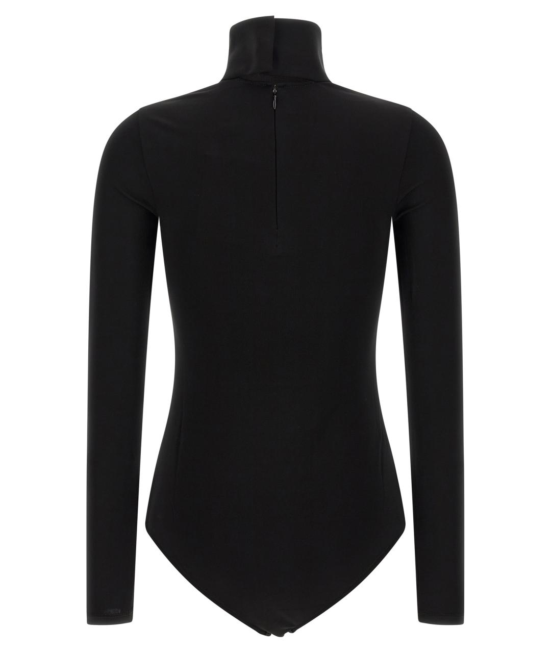 COURREGES Черное вискозное боди, фото 2