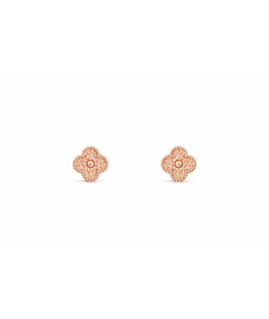 VAN CLEEF & ARPELS Золотые серьги из розового золота, фото 9