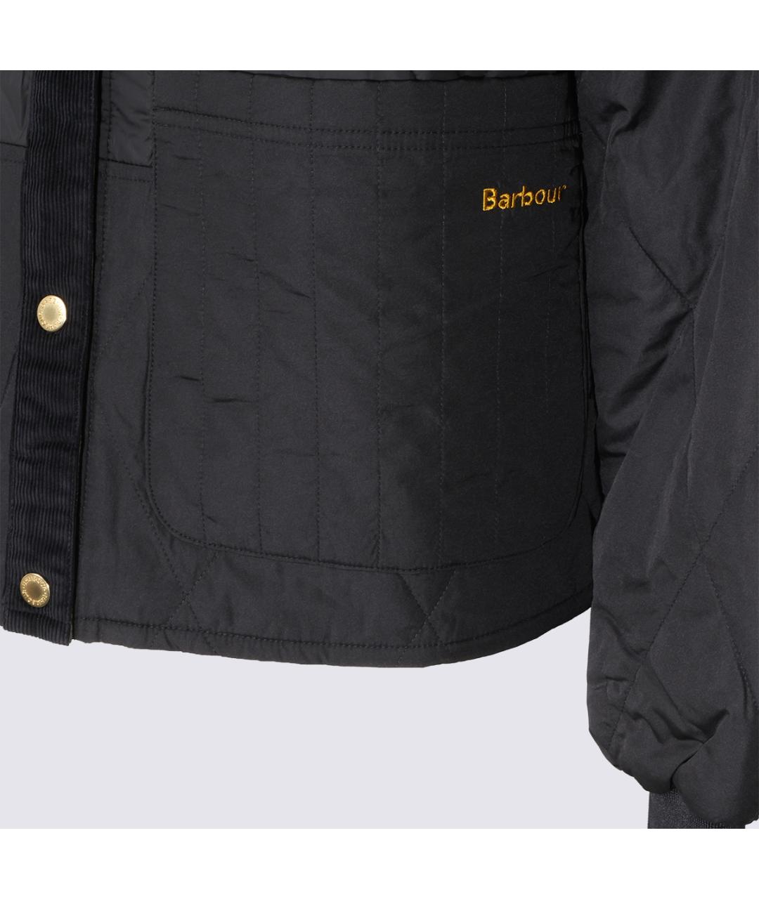 BARBOUR Черная куртка, фото 3