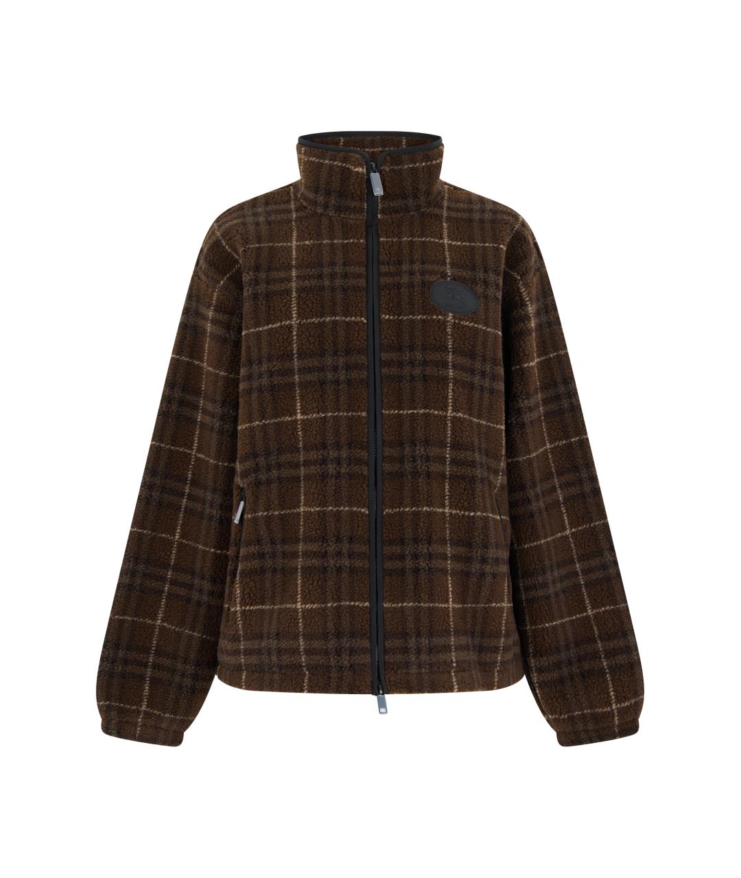 BURBERRY Коричневая шерстяная куртка, фото 1
