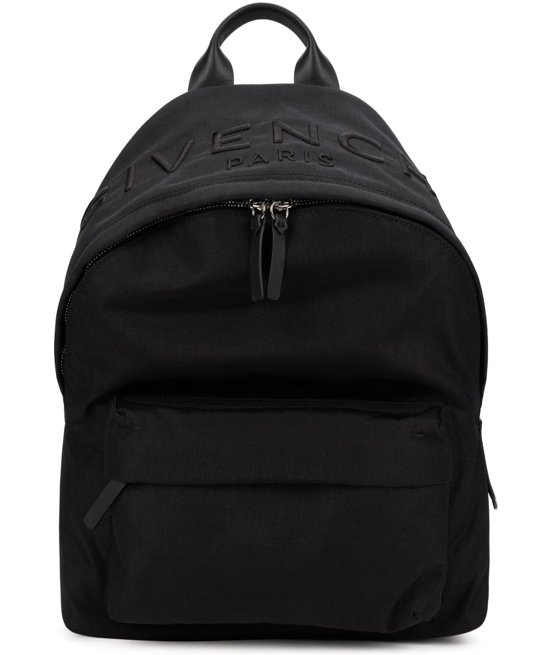 GIVENCHY Черный синтетический рюкзак, фото 2