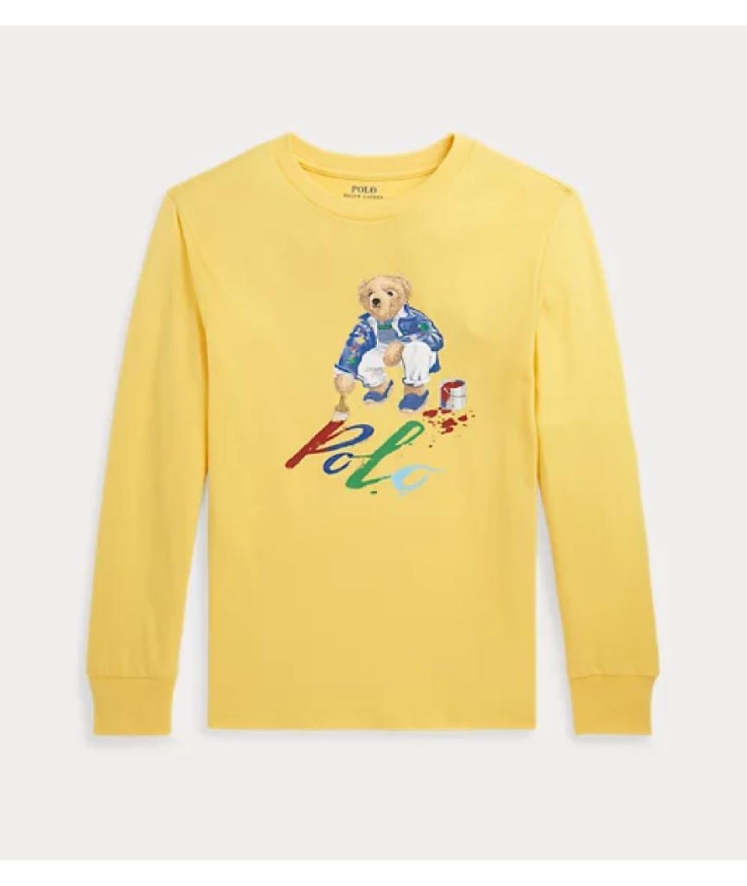 POLO RALPH LAUREN Мульти хлопковая детская футболка, фото 2
