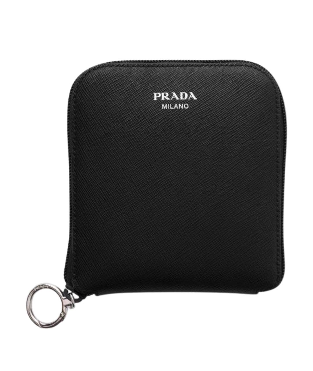 PRADA Черная нейлоновая сумка тоут, фото 1