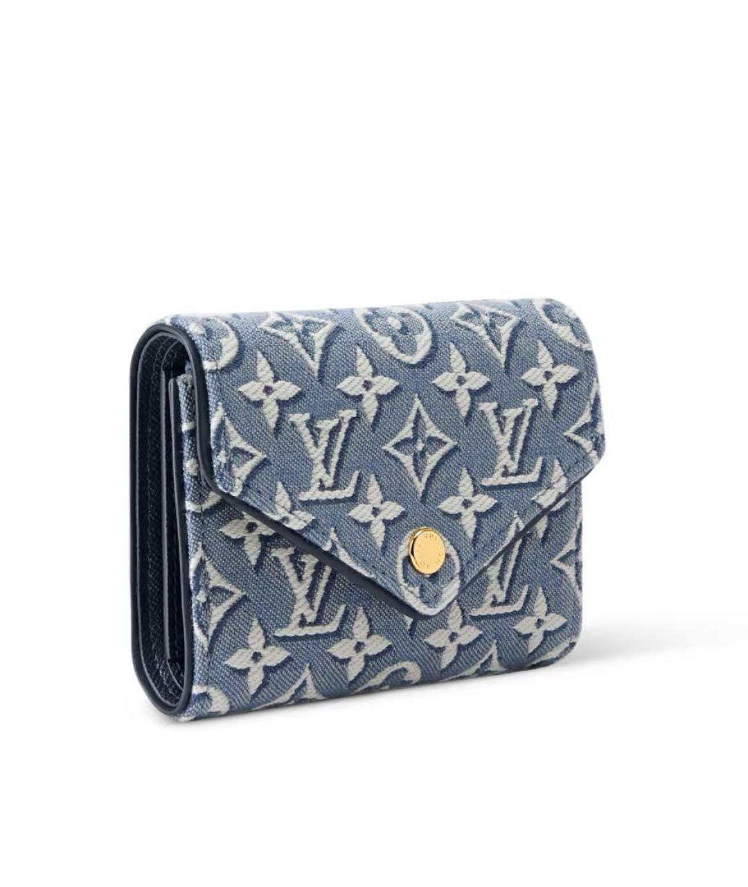 LOUIS VUITTON Голубой кошелек, фото 2