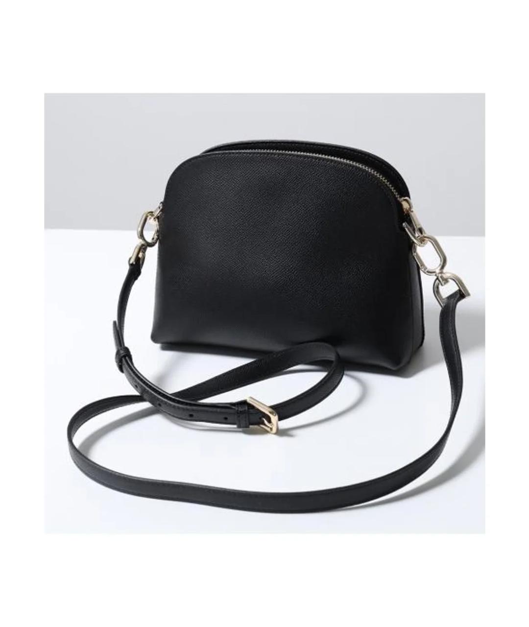 FURLA Черная кожаная сумка через плечо, фото 3