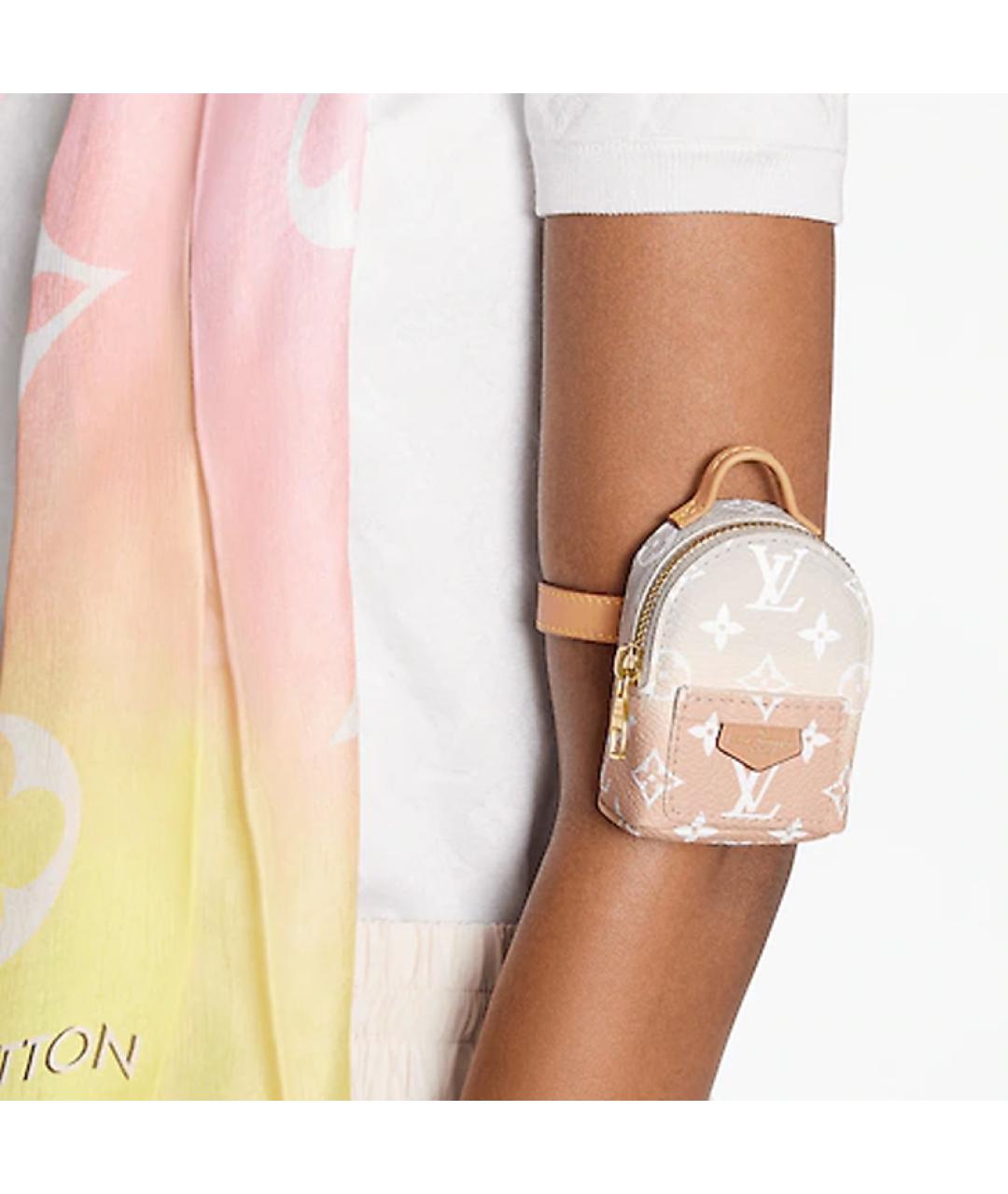 LOUIS VUITTON Розовый кошелек, фото 4