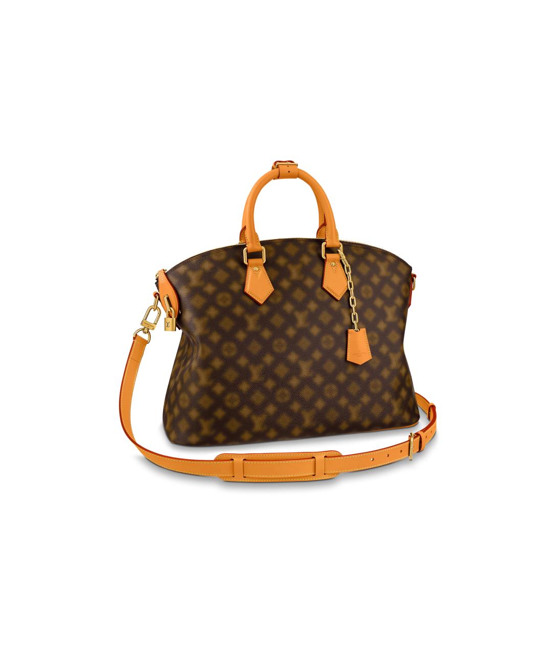 LOUIS VUITTON Коричневая сумка на плечо из канвы, фото 6
