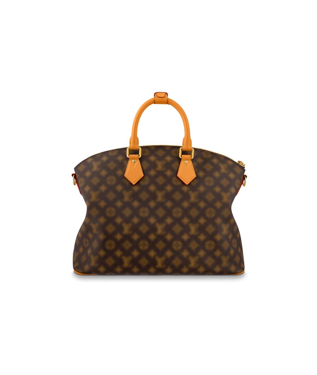 LOUIS VUITTON Коричневая сумка на плечо из канвы, фото 3