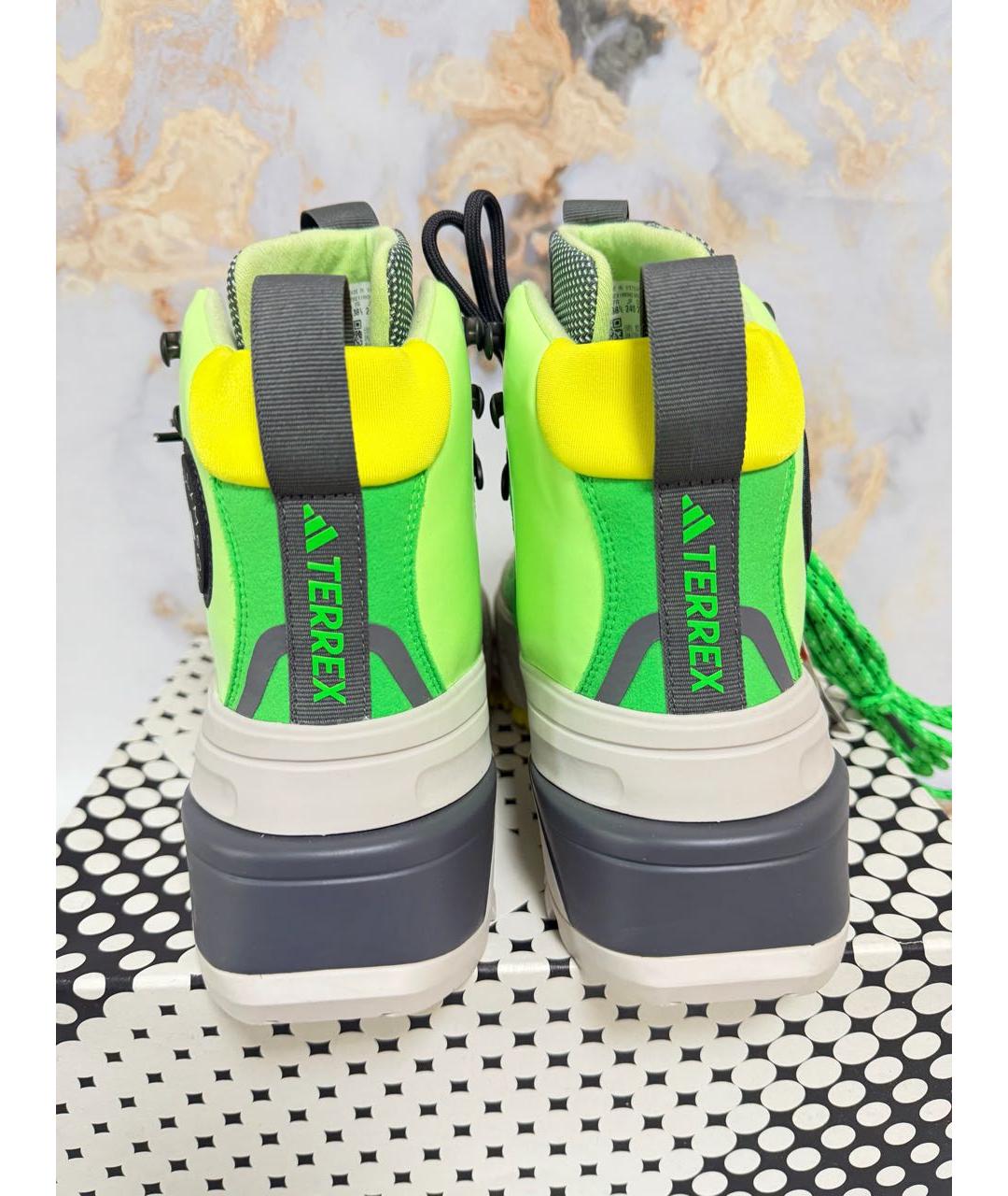 ADIDAS BY STELLA MCCARTNEY Зеленые ботинки, фото 4