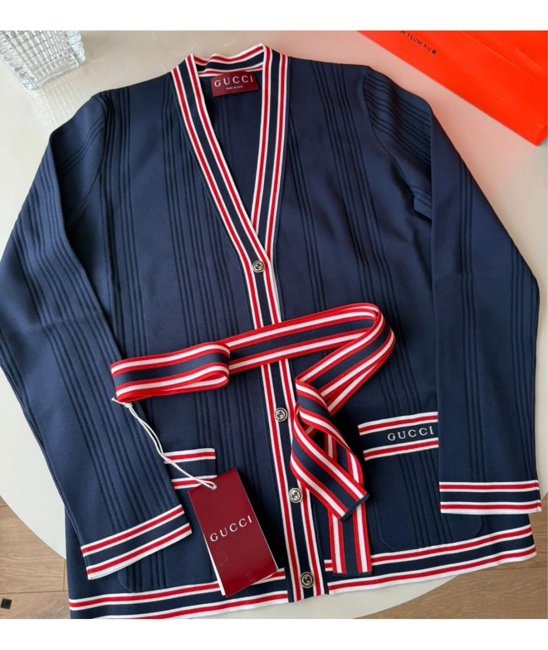 GUCCI Мульти вискозный кардиган, фото 3