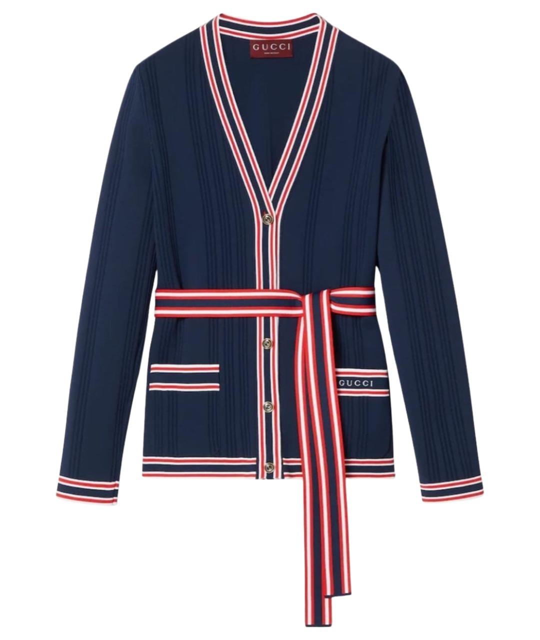 GUCCI Мульти вискозный кардиган, фото 1