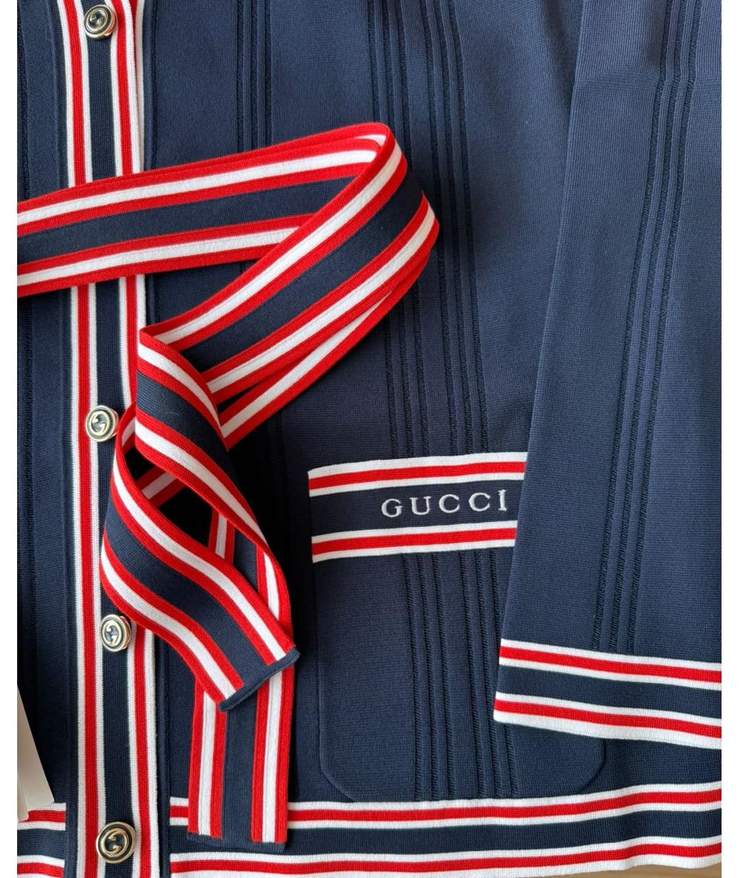 GUCCI Мульти вискозный кардиган, фото 4