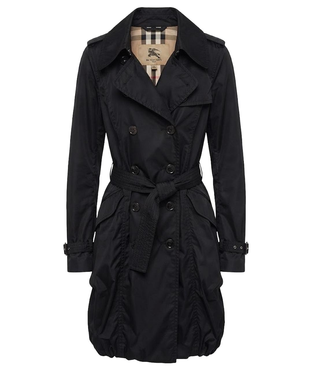 BURBERRY Черный тренч/плащ, фото 1