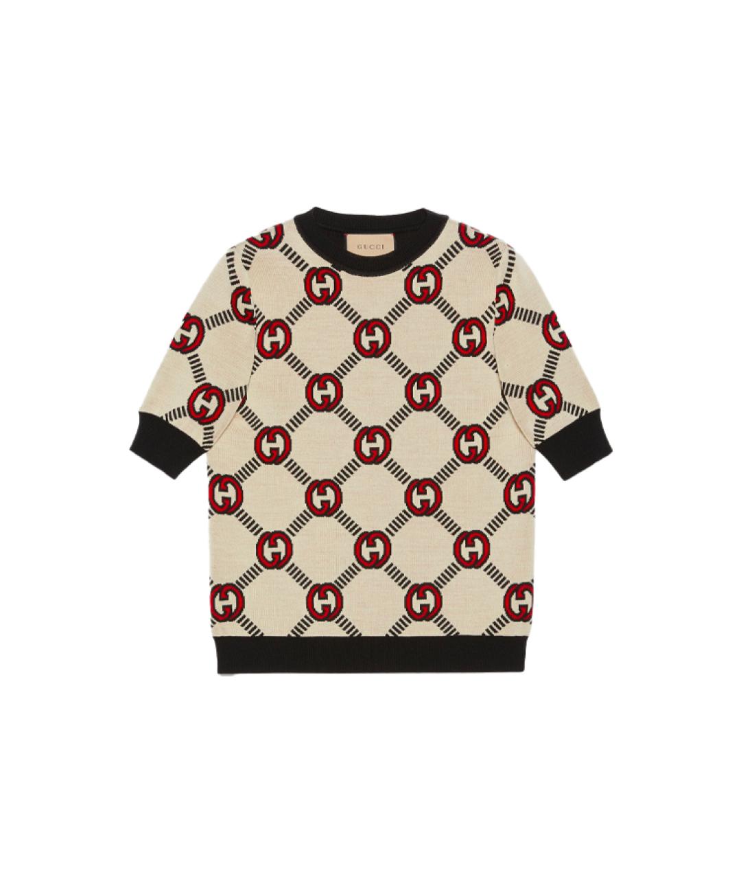 GUCCI Хаки джемпер / свитер, фото 6