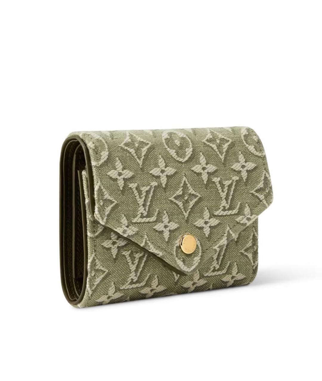 LOUIS VUITTON Хаки кошелек, фото 2