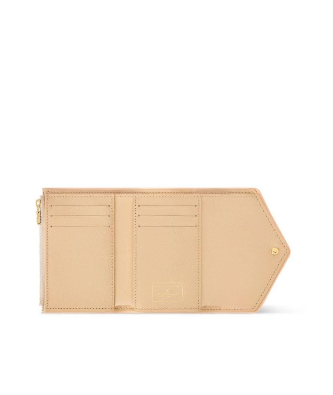 LOUIS VUITTON Бежевый кошелек, фото 5