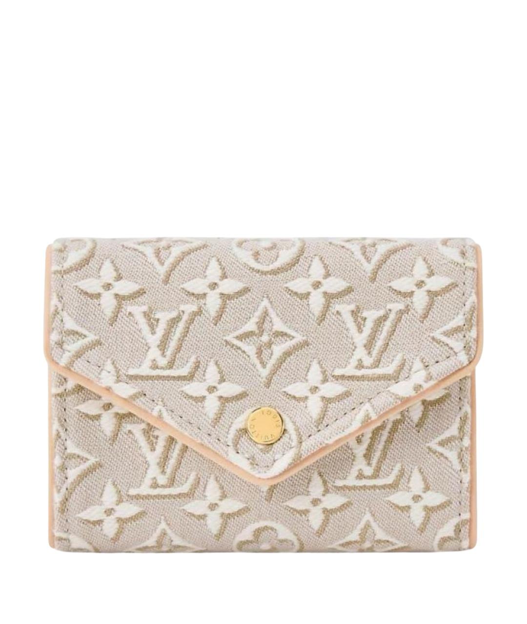 LOUIS VUITTON Бежевый кошелек, фото 1