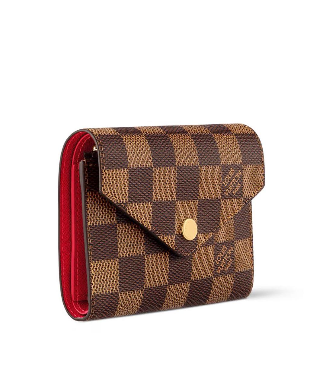 LOUIS VUITTON Коричневый кошелек, фото 2