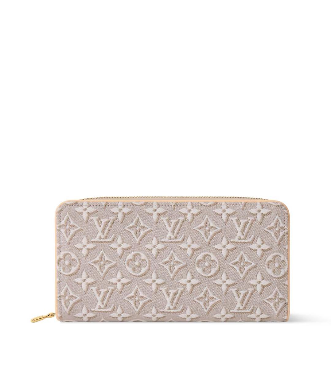 LOUIS VUITTON Бежевый кошелек, фото 4