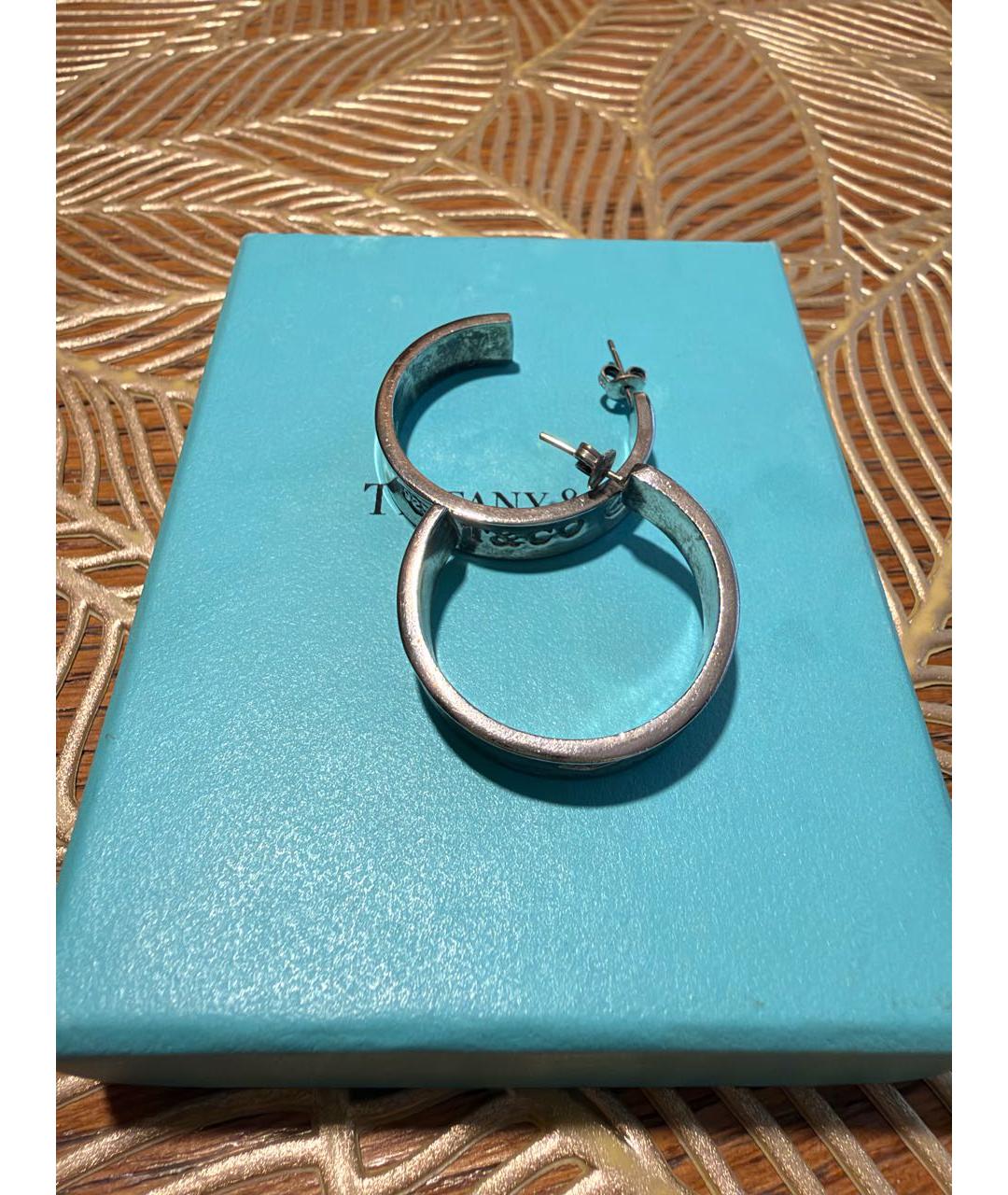 TIFFANY&CO Серебряные серебряные серьги, фото 4