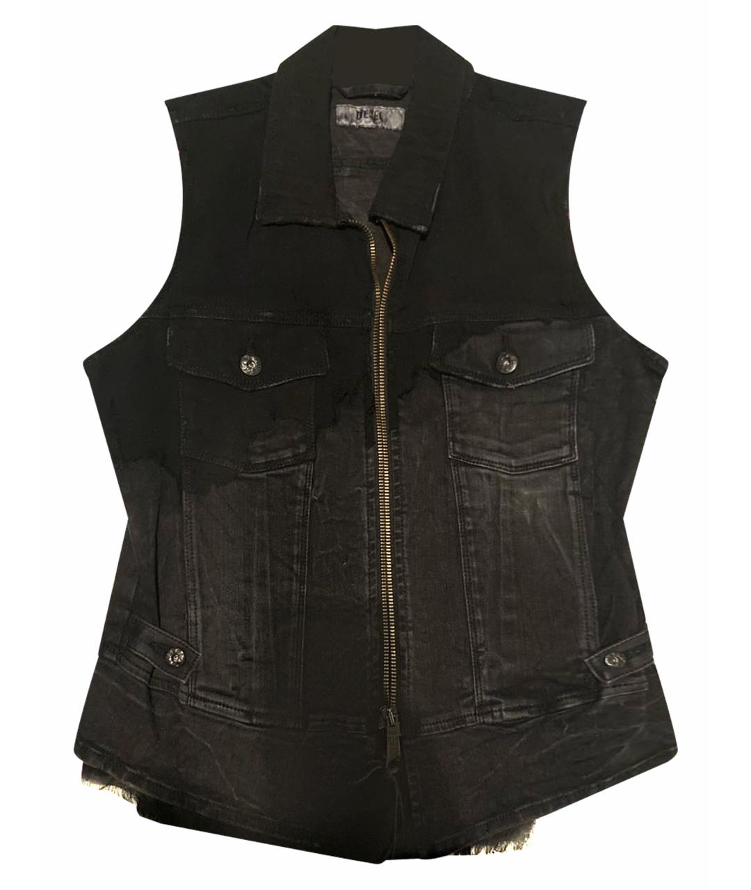 DIESEL Черный жилет, фото 1