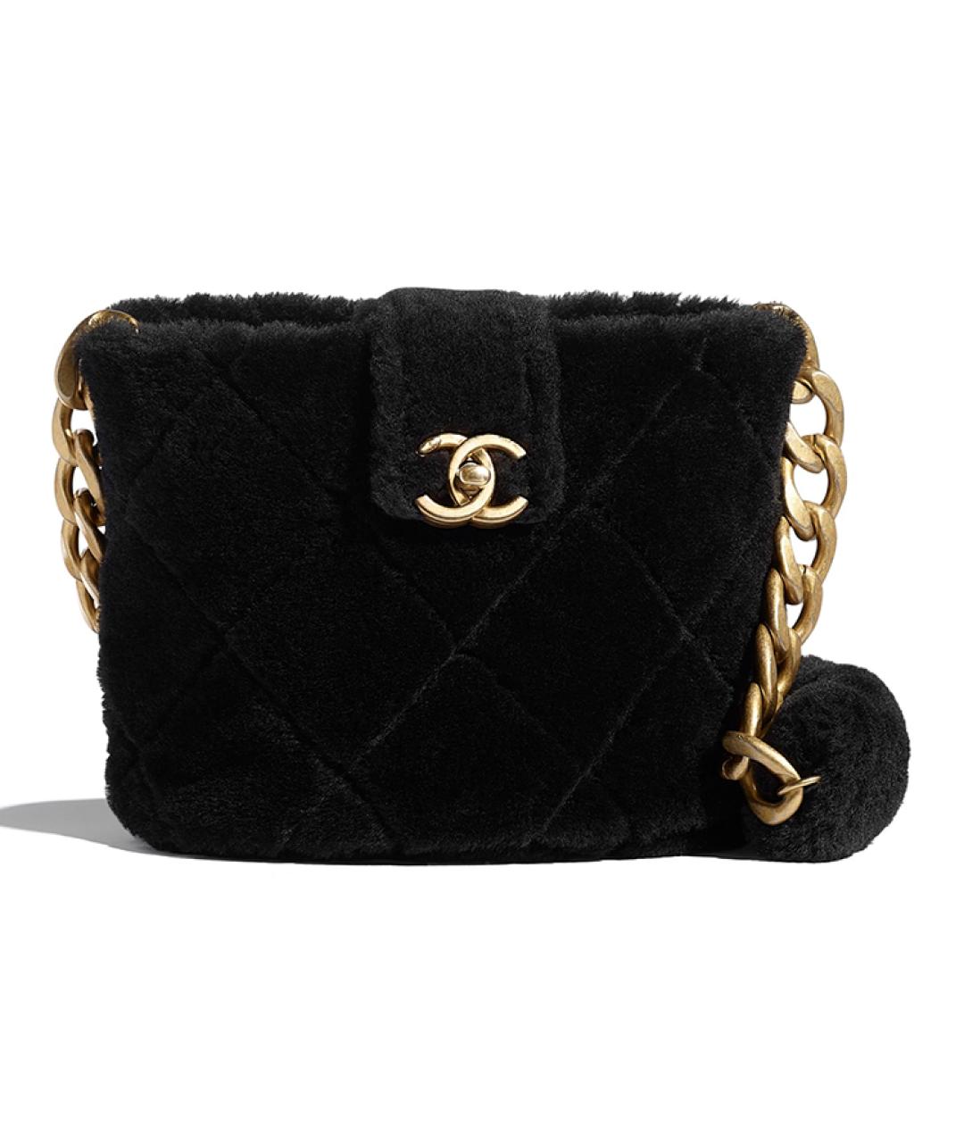 CHANEL Черная сумка через плечо, фото 1