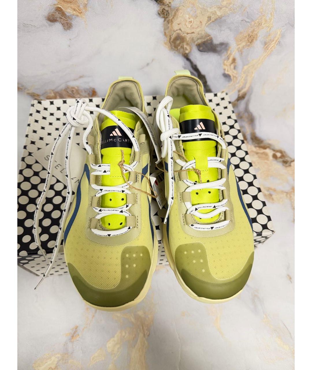 ADIDAS BY STELLA MCCARTNEY Горчичные кроссовки, фото 8