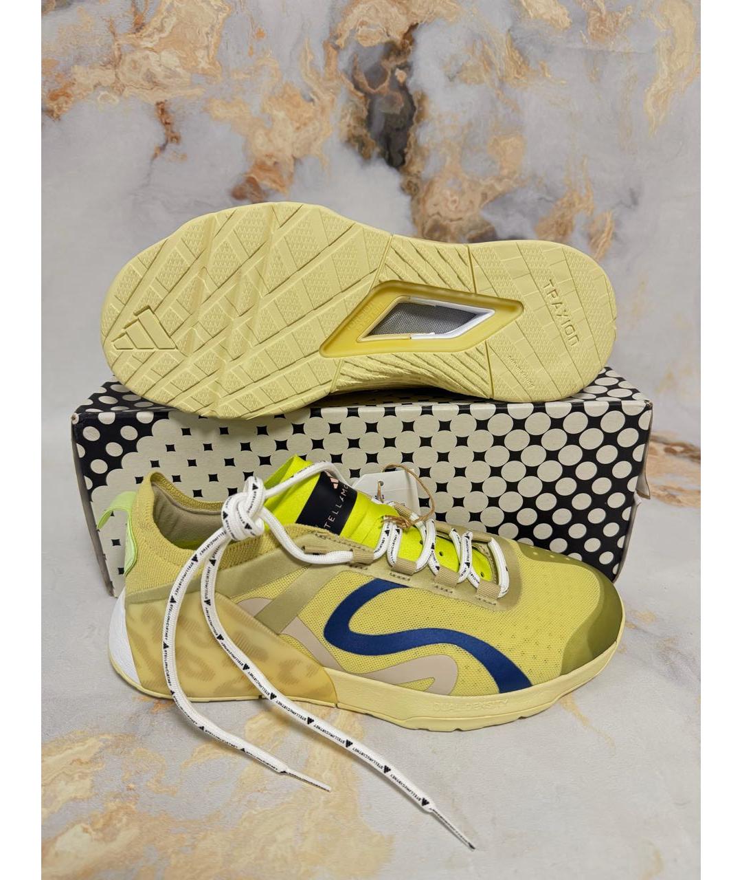 ADIDAS BY STELLA MCCARTNEY Горчичные кроссовки, фото 5