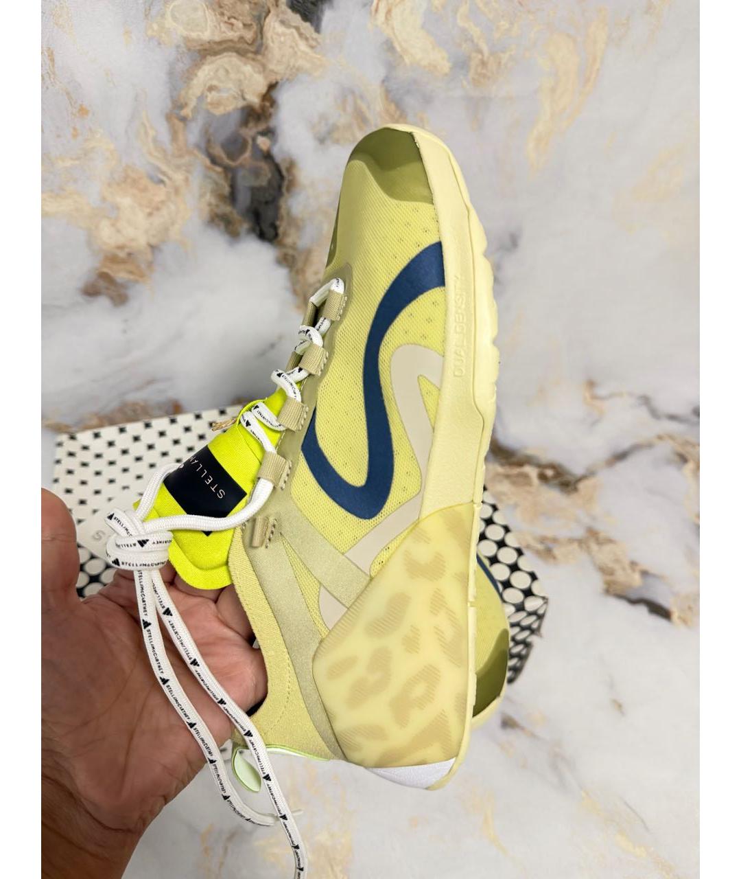 ADIDAS BY STELLA MCCARTNEY Горчичные кроссовки, фото 6