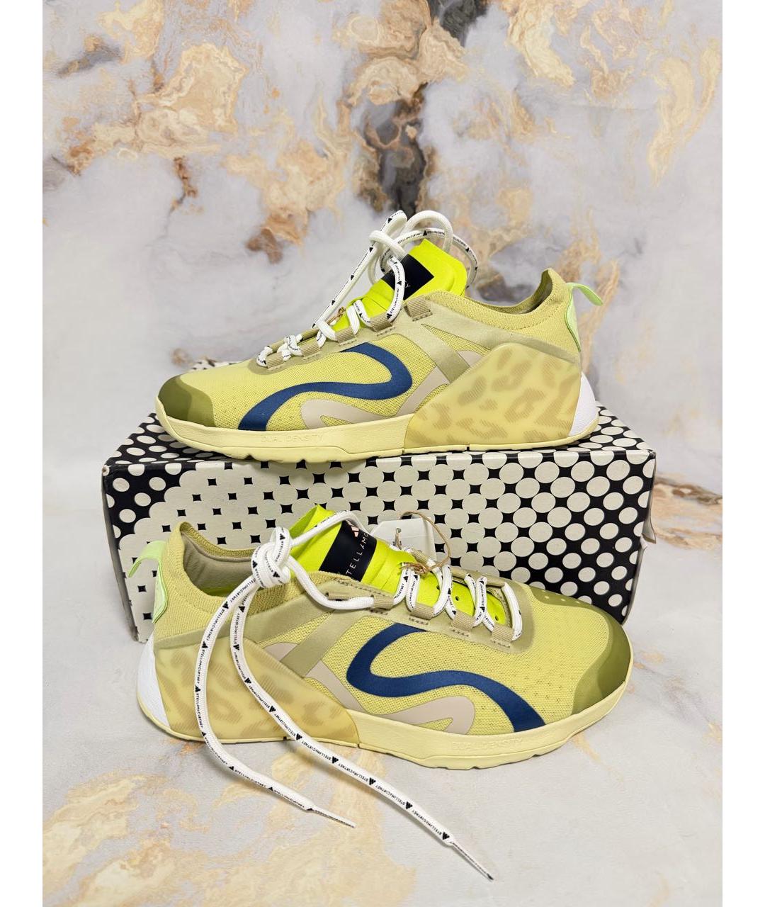 ADIDAS BY STELLA MCCARTNEY Горчичные кроссовки, фото 4