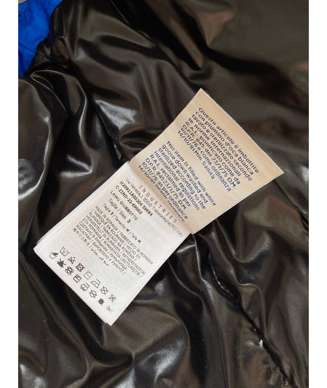 MONCLER Синий жилет, фото 7