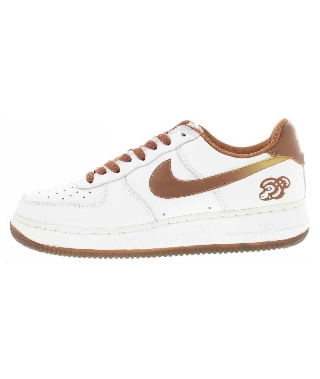 NIKE Белые низкие кроссовки / кеды, фото 5